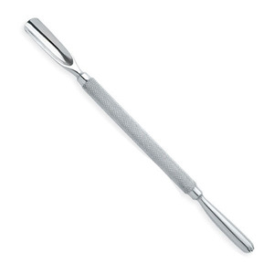 Outil de poussée de cuticules en acier inoxydable Durable de qualité professionnelle coupe-manucure écologique pour le nettoyage des ongles cuillère à utiliser au doigt - Product Image 2