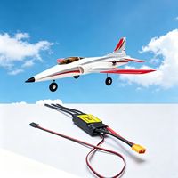 ESC 80A 2-6S con BEC Integrado 5V 6V 7.4V 5A, Control de Velocidad sin Escobillas para Aviones RC, Drones de Ala Fija, Piezas de Drones, Mini Coches RC