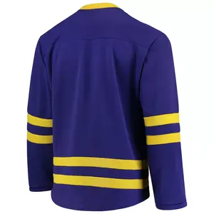 Nuevo diseño Popular liso Jersey de hockey sobre hielo La mejor calidad Nuevo diseño Uniforme de hockey sobre hielo para jóvenes en moq bajo - Product Image 6