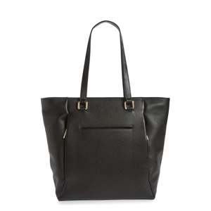 Borsa Tote in Pelle Olivia Core di Nordstrom per Donna, Alta Qualità in Vera Pelle, Grande Capacità, Colore Nero Solido per l'Estate - Product Image 1