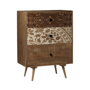 Mesita de noche de madera de alta calidad con logotipo OEM, mesita de noche para dormitorio, comedor, hospitales y apartamentos, la mejor venta en el hogar - Product Image 1