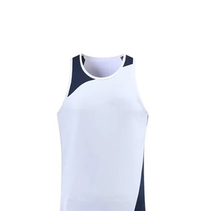 Uniforme Deportivo Ligero Personalizado para Atletismo, Camiseta sin Mangas y Pantalones Cortos con Logotipo del Equipo Impreso por Transferencia de Calor - Product Image 3