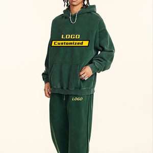 Cotton gym track suit for men with <b>cuffed</b> <b>joggers</b> zip up jacket and moisture absorbent fabric - Product Image 1