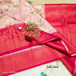 PURE SOFT KANCHIVRAM PETHANI <b>SILK</b> SAREE - Product Image 6