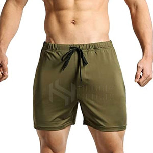 Pantalones cortos de gimnasio de color personalizado con cintura elástica Nuevo estilo Diseño informal para actividades al aire libre Precio razonable - Product Image 3