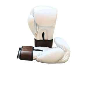 Los guantes de boxeo de cuero PU más vendidos, guantes de combate flexibles con correa ajustable para entrenamiento, guantes profesionales de alta calidad - Product Image 3