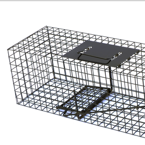2.5mm di filo di ferro Extra <span class=keywords><strong>Large</strong></span> gabbia per animali vivi trappola per roditori di controllo gabbia per coniglio procione - Product Image 5