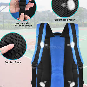 Sac à dos de basket-ball Vêtements de sport pour hommes Sac à dos Oxford personnalisé Sac de sport de plein air Fabricant OEM Équipe de football École - Product Image 5