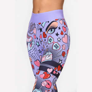 Taille haute côtelé respirant tricoté femmes Yoga Leggings haute qualité Spandex tenue décontracté pantalon Gym toutes saisons approvisionnement en gros - Product Image 1