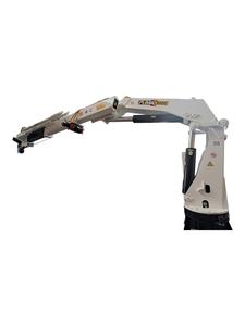 Moment de charge élevée 7 tonnes de capacité hydraulique marine grue de pont de flèche pliante meilleure qualité Construction légère nouveau moteur de pompe - Product Image 2