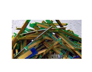 High Quality Refurbished CPU <b>Gold</b> Fingers Trimmed <b>Gold</b> Ram Finger Scrap for <b>Gold</b> Recovery Ceramic Computer Ram Scrap - Product Image 4
