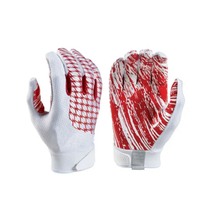 Guantes de fútbol americano Super Sticky Guantes de fútbol americano Receptor Guantes de fútbol juvenil Receptor ancho americano - Product Image 5