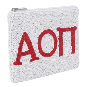 Porte-monnaie perlé coloré fait à la main pour les adolescents personnalisé poche à fermeture éclair portefeuille d'argent pochette perlée en gros - Product Image 5