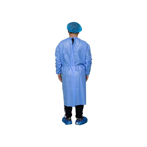 Bata de laboratorio para hombres Doctor Bata de hospital personalizada Bata de laboratorio desechable barata para hospital - Product Image 2