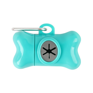 Séparateur de déchets en forme d'os pour chiens, 5 rouleaux, avec distributeur et sacs pour déchets d'animaux - Product Image 2