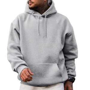 Mùa Đông Lông Cừu Lót Người Đàn Ông Của Màu Rắn Áo Thun Trùm Đầu Áo Len Quần In Logo Thời Trang Áo Mồ Hôi Phù Hợp Với - Product Image 1