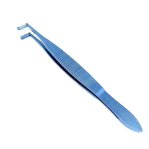 TAIDOC TID 147142, expresseur de glande de Meibom, rouleau en titane, double rouleau, forceps pour chalazion, kit chirurgical manuel, réutilisable, CE - Product Image 1