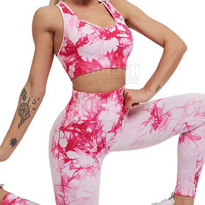 Conjunto de yoga ligero hecho a medida para mujer, patrón sólido, ropa de gimnasio de 2 piezas, nuevo diseño, conjunto de yoga ligero hecho a medida - Product Image 3