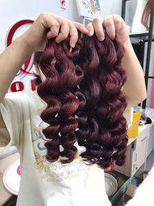 La mejor calidad 100% cabello humano vietnamita rizado natural estilo de onda profunda suelta para mujeres negras - Product Image 3