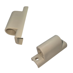 Tapón de cordón cuadrado marfil Accesorios de plástico impresos de calidad profesional para toldo Made in Italy con certificado - Product Image 6