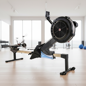 Appareil de fitness cardiovasculaire d'intérieur, machine à ramer à résistance à l'air pour salle de sport - Product Image 6