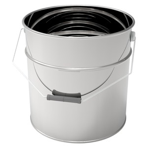 Kontensan Cylindre Tin Can 5 Lt Seau à Chocolat Modèle L656 175 X H235mm - Product Image 1