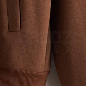 Sweat-shirts à capuche zippés en molleton 100% coton, décontractés, séchage rapide, respirants, couleur unie, pour l'hiver, prix raisonnable - Product Image 6