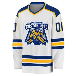 Jersey de hockey sobre hielo al por mayor de fábrica 100% poliéster sublimado de calidad superior personalizado proveedor de Jersey de hockey sobre hielo de Pakistán - Product Image 2
