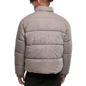 Servicio OEM diseño propio logotipo hombres Boxy Fit burbuja chaqueta de invierno de alta calidad de moda desgaste Boxy Fit burbuja chaqueta de invierno para los hombres - Product Image 4