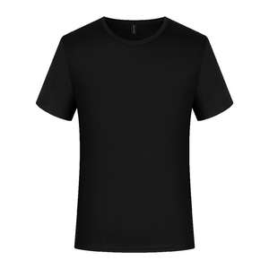 Vente en gros de haute qualité personnalisé votre logo de marque 100% coton t-shirt blanc hommes t-shirt uni décontracté hommes T-shirts. - Product Image 4