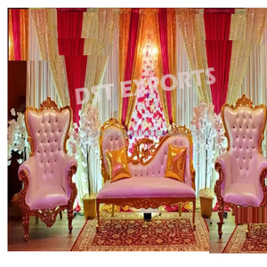 ชุดโซฟาสไตล์งานแต่งงานแบบหรูหราสไตล์ฝรั่งเศสชุดโซฟาหรูหราทันสมัยสำหรับงานแต่งงานเบาะที่นั่งแบบอิตาลีสำหรับงานแต่งงานโซฟาแคนาดาขายส่ง - Product Image 4