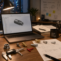 Boîtier de support en aluminium léger et acier inoxydable usiné CNC par électroérosion à fil, fournisseur OEM B2B en gros sur mesure