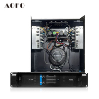 Amplificateur de puissance professionnel 200W classe H 4/8 ohms, audio haute résolution, haut rendement, pour enceintes DJ, PA, subwoofers, karaoké, système de sonorisation live