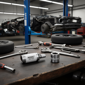 Adaptador Intercambiable de Aluminio Hazet con Conexión de Bayoneta, Juego de 2 Piezas para Automoción - Product Image 3