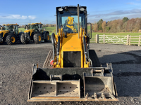 Chargeuse-pelleteuse sur chenilles d'occasion JCB 1CXT-HF, mini-chargeuse-pelleteuse JCB 1CX, chargeuse compacte sur chenilles, capacité nominale 4 tonnes