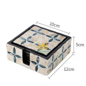 Sous-verre isolant en céramique Offre Spéciale tissé à la main tapis de thé/Table basse écologiques coussin de coquille anti-brûlure - Product Image 3