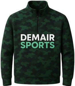 เสื้อถักนิตติ้งสีเทาถ่านสำหรับผู้หญิงเสื้อจั๊มเปอร์แขนยาวให้ความอบอุ่นสำหรับไปยิมเสื้อ1/4สีพื้นมีซิปโลโก้ตามสั่ง2กระเป๋า - Product Image 3