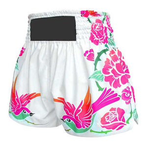 Personalizado 2025 gran oferta Muay Thai MMA pantalones cortos de alta calidad Kickboxing pantalones cortos ropa de gimnasio correr ropa activa antiarrugas - Product Image 6