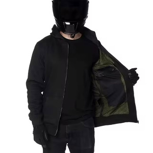 เสื้อฮู้ดมอเตอร์ไซค์สำหรับผู้ชายเสื้อฮู้ดตัดแบบอัตโนมัติทนทาน - Product Image 5