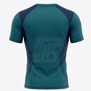 New Style <b>Men</b> Athletic Compression T-Shirts Slim Fit <b>Stretch</b> Gym Training Top Breathable Running Fitness Workout Wear - Product Image 2