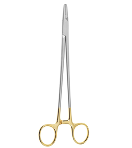 ชุดเครื่องมือทำจากสเตนเลสสตีลแบบแมนนวลมีการเย็บเชื่อมระหว่าง Mayo hegar TC สีทอง - Product Image 3