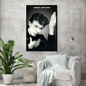 การออกแบบภาพโปสเตอร์ฮีโร่เดวิด โบวี่สไตล์โมเดิร์น - Product Image 1