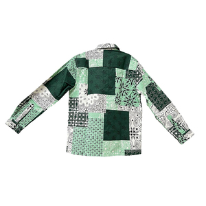Classic Fashion Bandana Print Breathable 100% Cotton Twill Fabric Over <b>Shirt</b> Casual <b>Shirts</b> for Men Indian Manufacturer Wholesale - Product Image 2