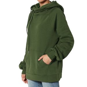 Último diseño Temporada de invierno Sudadera con capucha para mujer Moda transpirable Ropa deportiva Sudadera con capucha para mujer con bolsillos - Product Image 4