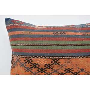 28x28 pouces écologique antidérapant amovible lavable artistique décor à la maison traversin oreiller multicolore laine Kantha Patchwork Vintage - Product Image 2