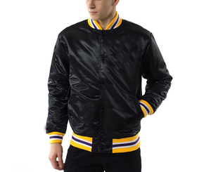 Chaqueta universitaria de lona de cuero para hombre de alta calidad de lujo OEM invierno impermeable a prueba de viento diseño ecológico sostenible - Product Image 6