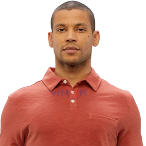 Camisetas Polo informales de algodón de alta calidad para hombre, camisetas polo transpirables de manga corta con logotipo bordado personalizado, camiseta polo con OEM - Product Image 4