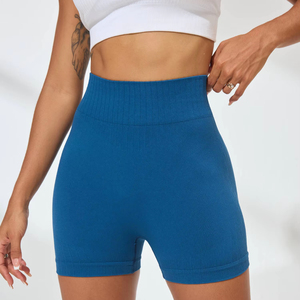 Top Trending Mujeres Fitness Shorts Tasa ajustable antiarrugas Venta caliente pantalones cortos de alta calidad para mujeres con últimos diseños - Product Image 1