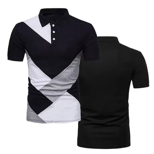Verano nuevo diseño logotipo personalizado hombres ropa manga corta Camiseta Casual transpirable Polo último OEM Golf algodón polos - Product Image 1