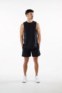 Débardeur décontracté pour homme 2023 à séchage rapide avec bouton à badge, 100 % fibre de bambou, écologique, respirant, pour fitness et sport - Product Image 3
